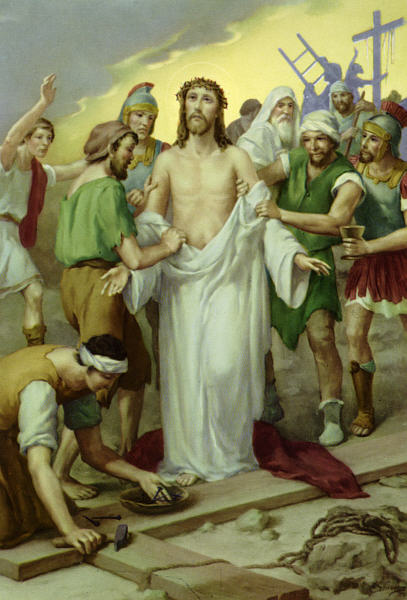 sc10.jpg - 10 - Jesus is Stripped of His Garments