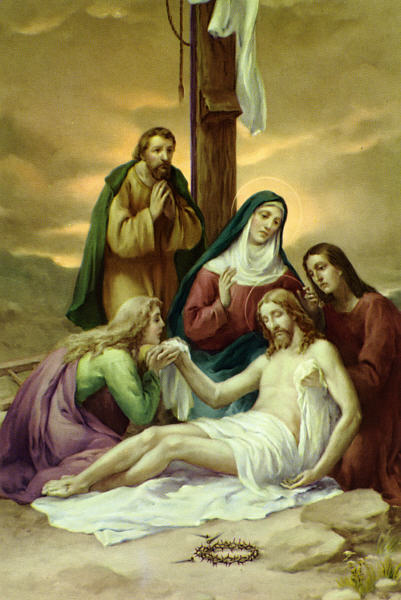 sc13.jpg - 13 - Jesus is Taken Down from the Cross